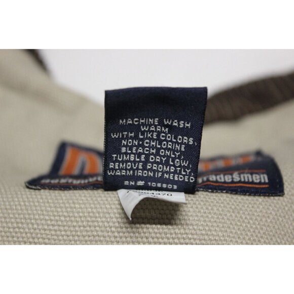 Duluth Trading men's duck canvas fleece lined long chore utility coat M - Picture 15 of 16